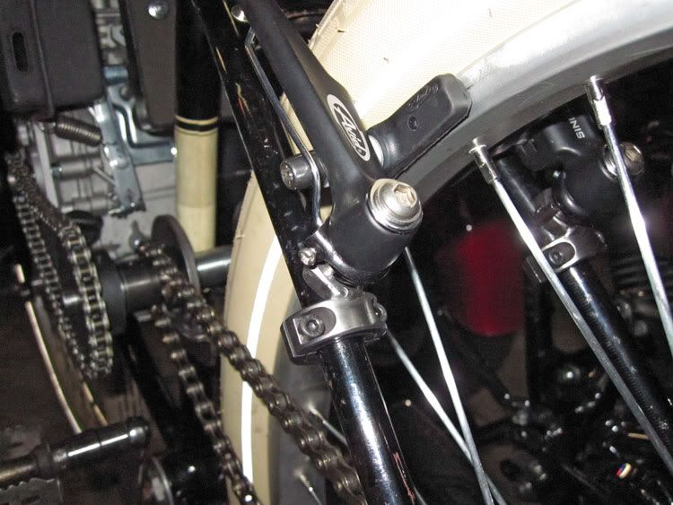 disc brakes on old steel frame