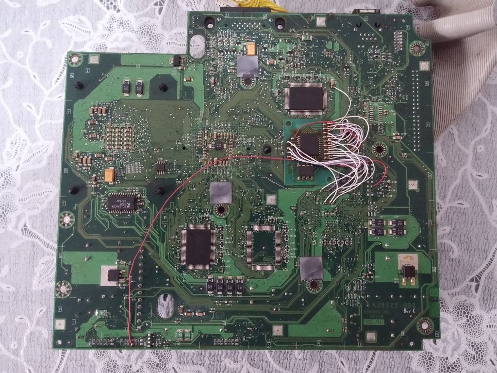 Xbox 1 de verdade. Tsop em console com modchip Fórum Outer Space O