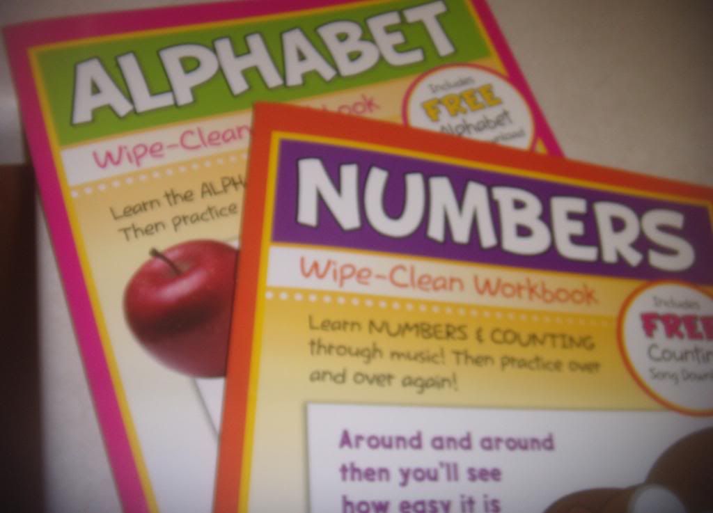 Twin Sisters® Wipe Clean Alphabet and Number Books Review