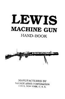 Lewis Machine Gun Hand-book