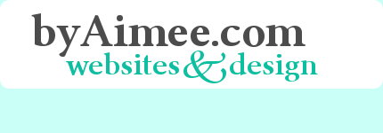 byAimee.com - websites & design byAimee.com