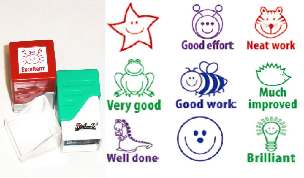 Ink Stamps for School Teachers