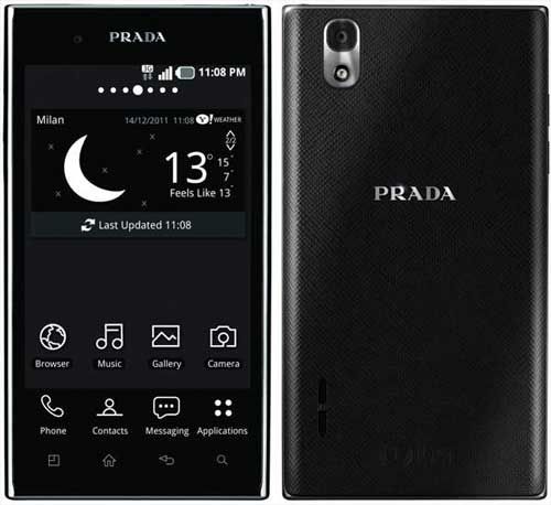 LG Prada 3.0 P940 Ponsel Fashion Dual Core Performa Memukau