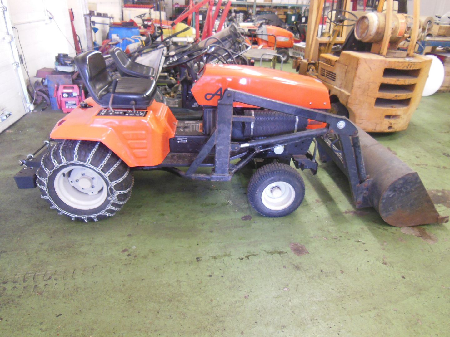 ariens gt18 diesel with johnson 14 loader - MyTractorForum.com - The ...