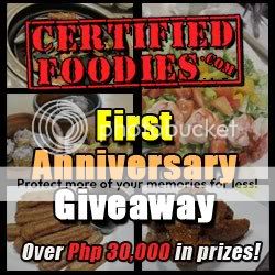Join CertifiedFoodies.com’s First Anniversary Giveaway