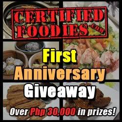 Join CertifiedFoodies.comâ€™s First Anniversary Giveaway