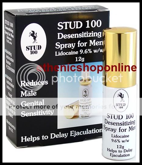 Stud 100 Desensitizing Spray for Men Help to Delay Ejaculation 12g