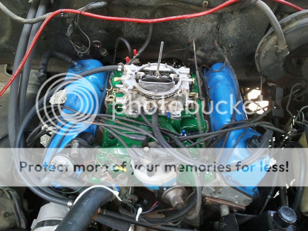 Ford 351w overheating