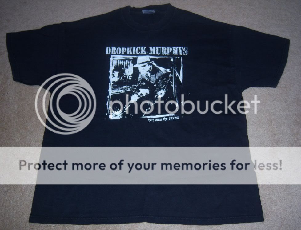   DROPKICK MURPHYS Here Come the Sirens Concert/TOUR Shirt XL  