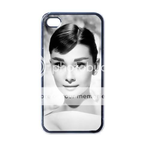 NEW iPhone 4 Hard Case Cover Audrey Hepburn Vintage  