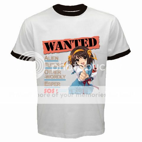 THE MELANCHOLY OF HARUHI SUZUMIYA Anime T Shirt S 2XL  