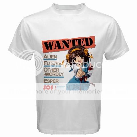 THE MELANCHOLY OF HARUHI SUZUMIYA Anime T Shirt S 2XL  