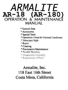 Armalite AR-18 Manual