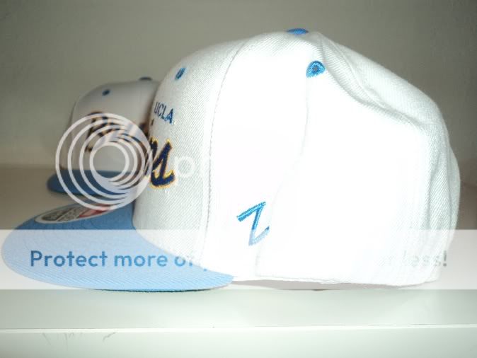 UCLA BRUINS SNAPBACK HAT RETRO CAP SCRIPT WHITE ZEPHYR Z  