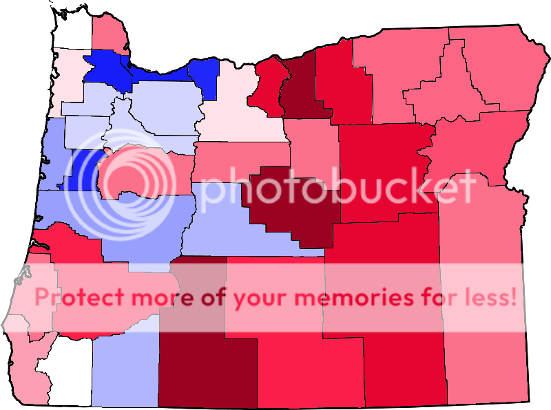 Oregon Political Geography: Acres Don't Vote