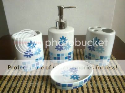 High End Bathroom 4pcs Ceramic Accessories set MS999  