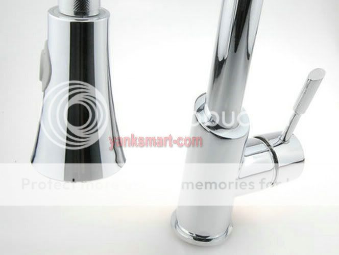   Faucet Basin & Kitchen Sink Pull Out Spray Mixer Tap YS 0908  