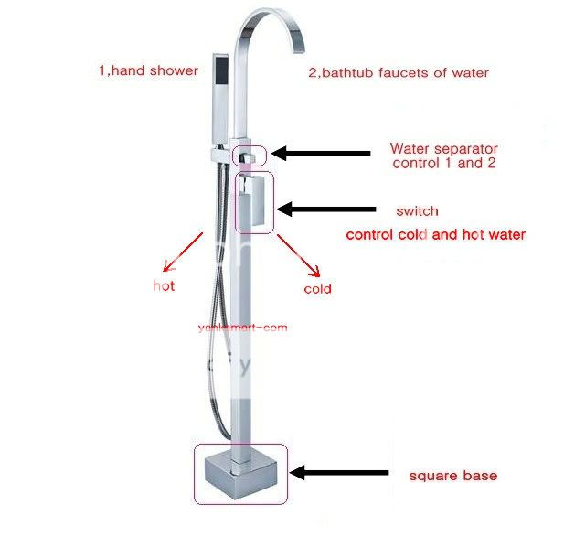 life shine with about 70cm handheld shower complete with hot cold 