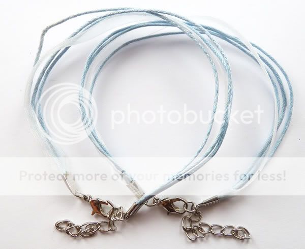  100pcs ribbon voile bracelet cord 240mm  